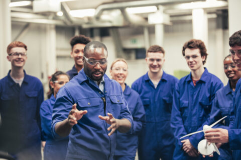 Flying the flag during National Apprenticeship Week