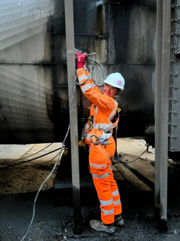 Emily Heaton, Process & Environmental Engineer at Heidelberg Materials.